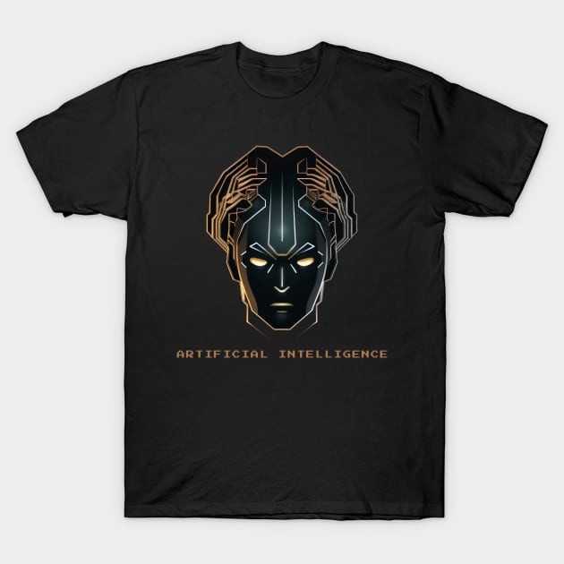 Artificial Intelligence T-Shirt by oldrockerdudes